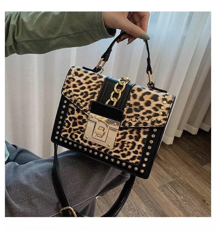 RUTZ MESSENGER LEOPARD BAG - Rutzela Luxuries